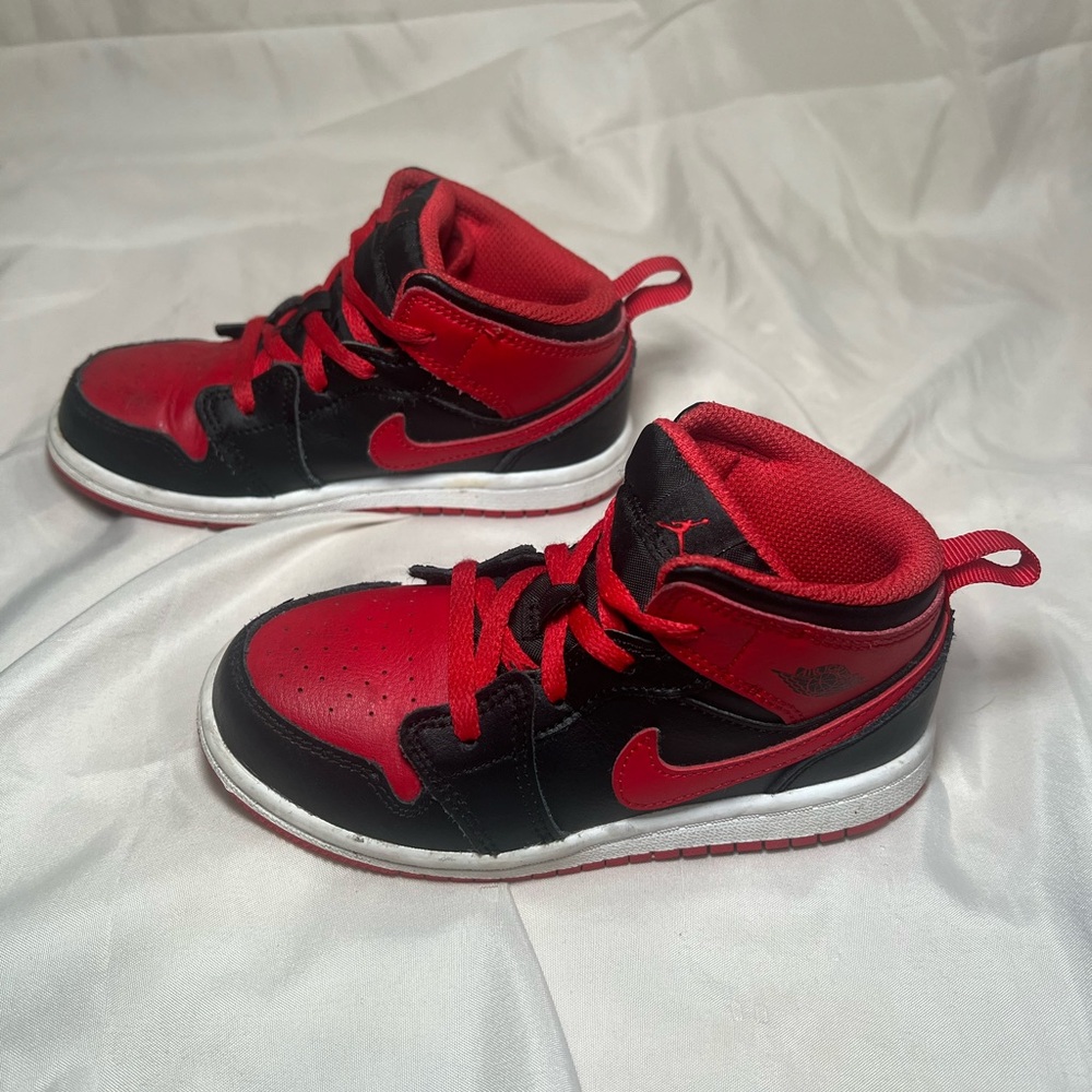 Toddler Red & Black Jordan Ones